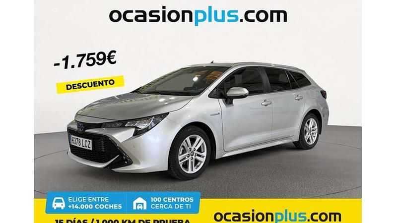 Plateado Usado 2019 Toyota Corolla Active Familiar | 17.591 € (Buen precio) - Imagen 1/4