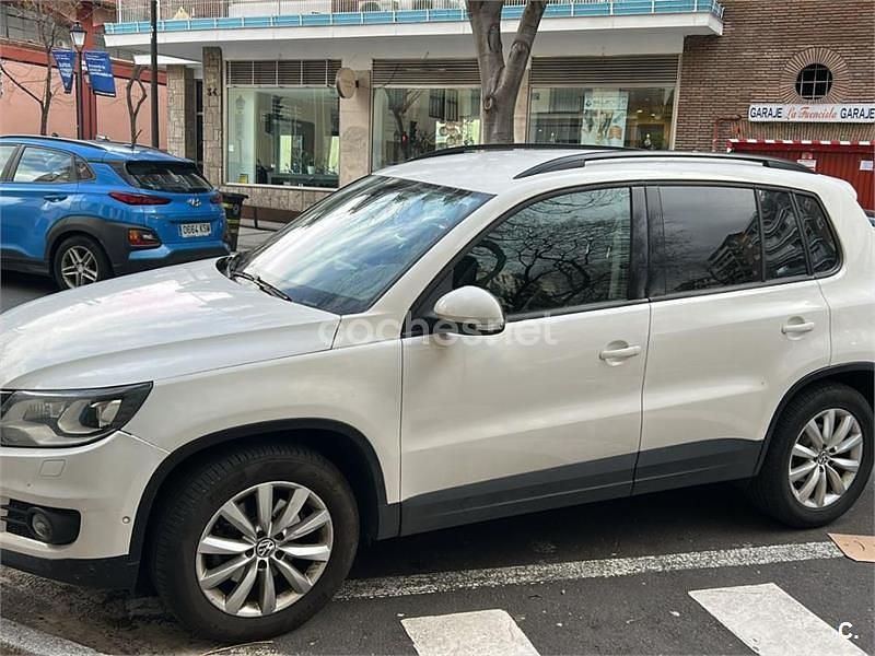 Usado VW Tiguan 110 CV (80 kW) 2014 Blanco SUV
