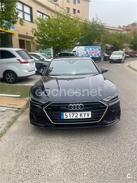 Azul Usado 2019 Audi A7 S-Line Berlina | 45.000 € (Precio justo) - Imagen 1/4