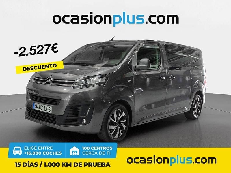 Gris Usado 2019 Citroën Spacetourer Origins Monovolumen | 27.800 € (Precio justo) - Imagen 1/4