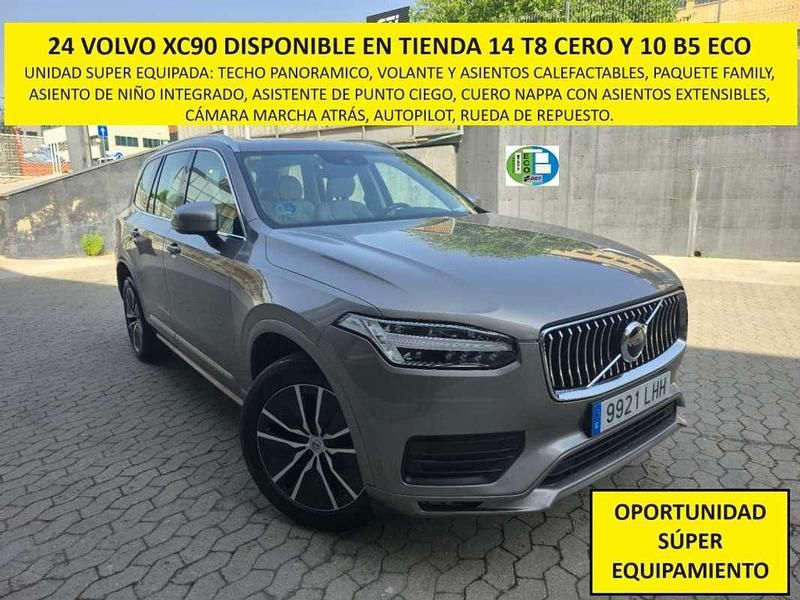 Gris Usado 2020 Volvo XC90 Business Edition SUV | 43.995 € (Un poco caro) - Imagen 1/4