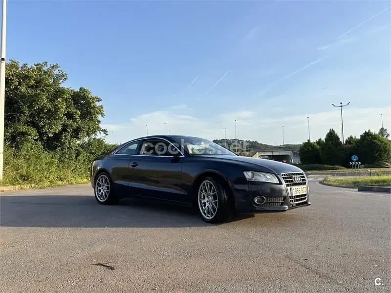 Usado Audi A5 190 CV (139 kW) 2008 Azul Coupe