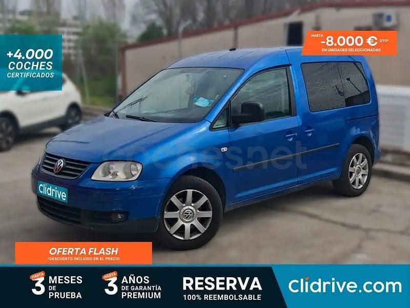 Usado VW Caddy Life 105 CV (77 kW) 2006 Azul Monovolumen