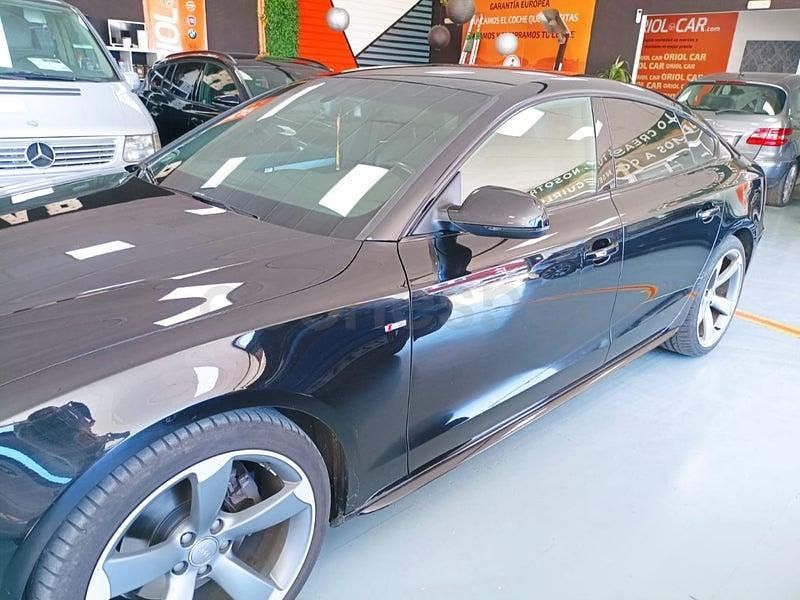 Usado Audi A5 Sportback S-Line 150 CV (110 kW) 2016 Negro Utilitario