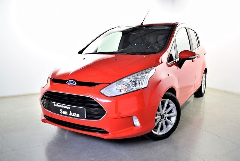Usado Ford B-MAX Titanium 95 CV (69 kW) 2015 Rojo Monovolumen