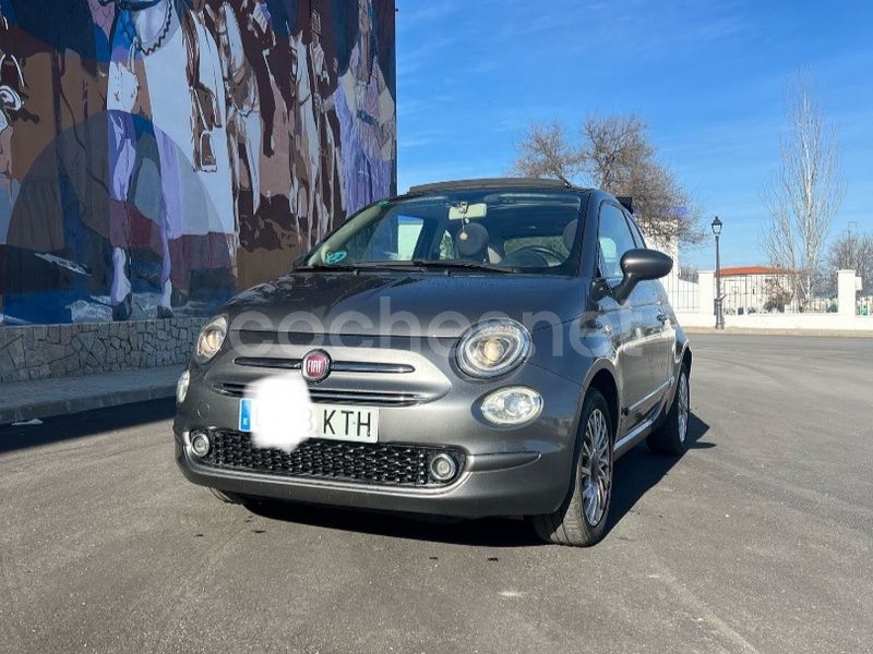 Gris / plata Usado 2019 Fiat 500C Lounge Descapotable | 10.900 € (Precio justo) - Imagen 1/4