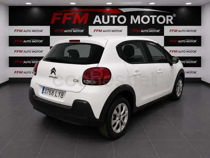 Usado Citroën C3 Live 102 CV (75 kW) 2022 Blanco Utilitario