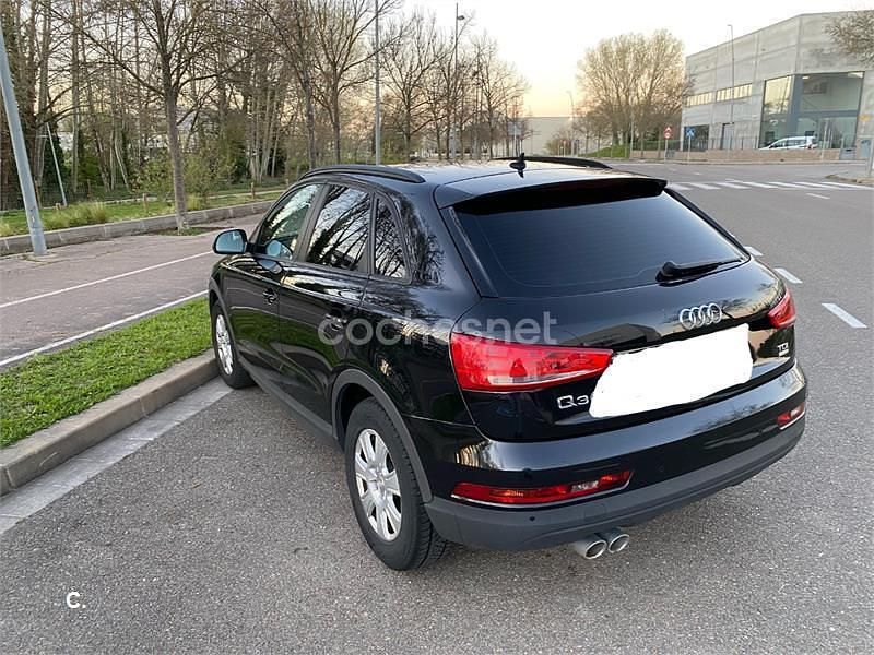 Usado Audi Q3 150 CV (110 kW) 2016 Negro SUV