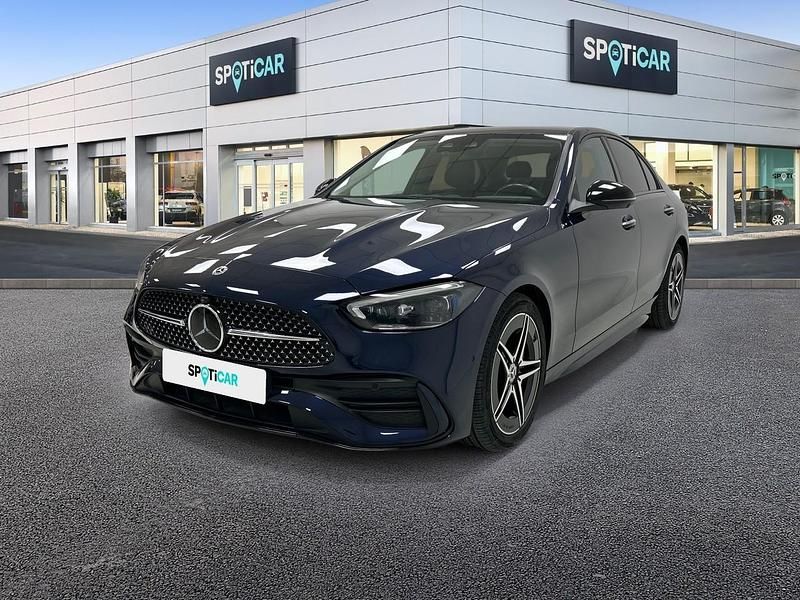Azul Usado 2022 Mercedes C220 | 39.900 € (Precio justo) - Imagen 1/4