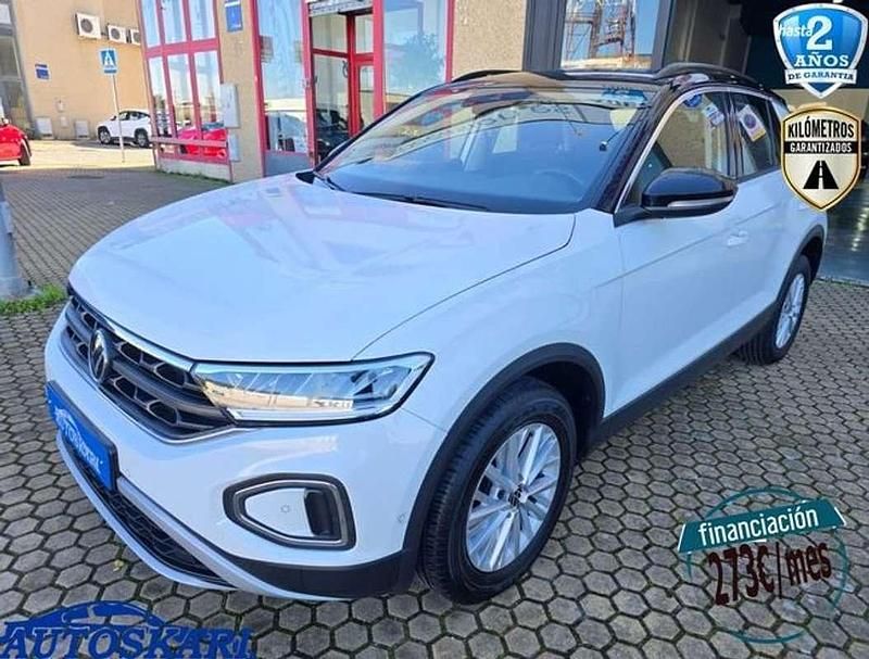 Usado VW T-Roc Life 110 CV (80 kW) 2023 Blanco SUV