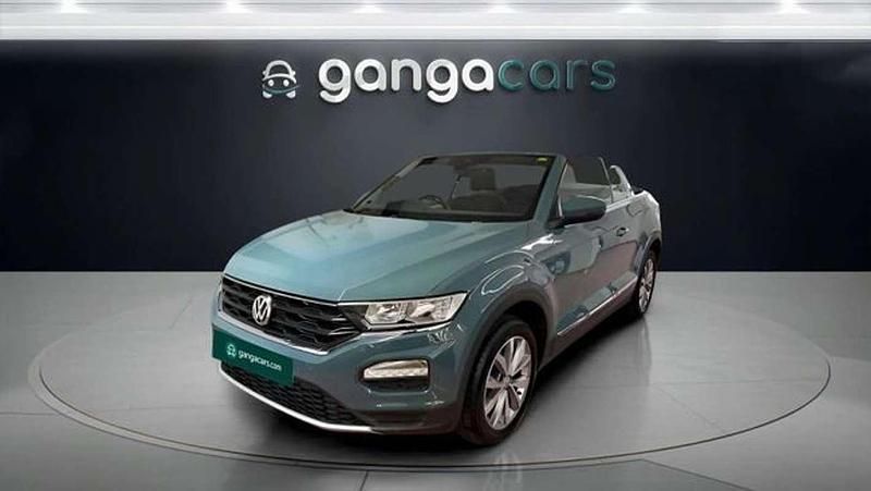 Usado VW T-Roc Cabriolet Style 116 CV (85 kW) 2020 Azul Descapotable
