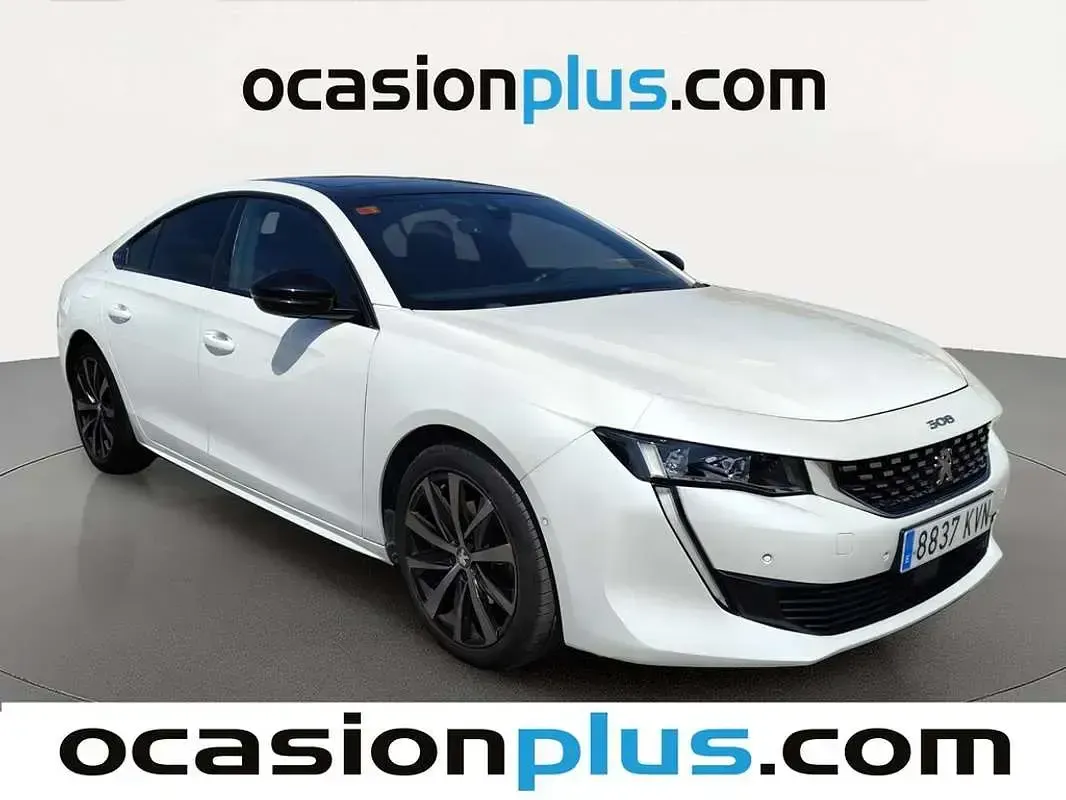 Usado Peugeot 508 GT-line 181 CV (133 kW) 2019 Blanco Berlina