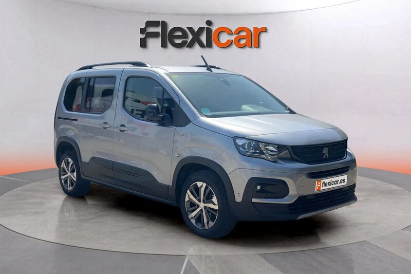Gris Usado 2020 Peugeot Rifter GT-line Monovolumen | 20.990 € (Precio justo) - Imagen 1/4