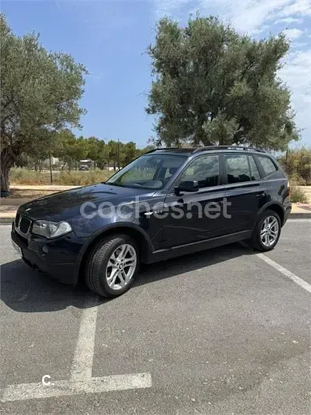 Usado BMW X3 150 CV (110 kW) 2008 Azul SUV