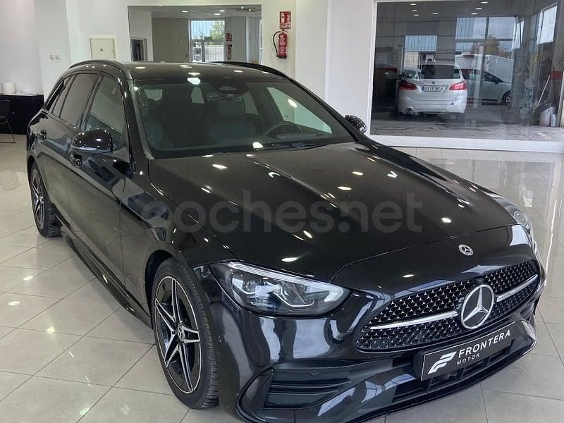 Usado Mercedes C200 163 CV (119 kW) 2022 Negro Familiar