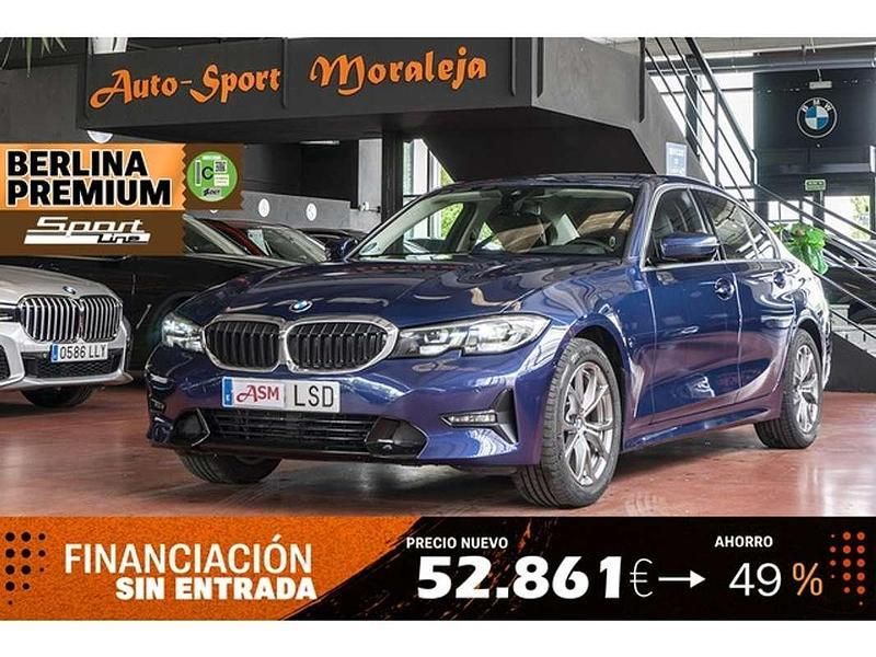 Azul Usado 2021 BMW 318 Sport Line Berlina | 24.400 € (Buen precio) - Imagen 1/4