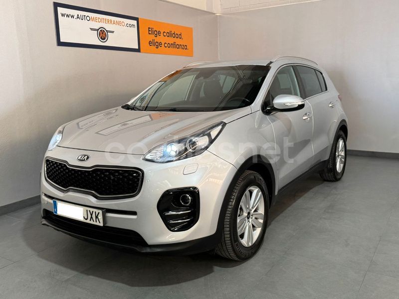 Gris / plata Usado 2017 Kia Sportage SUV | 16.990 € (Un poco caro) - Imagen 1/4