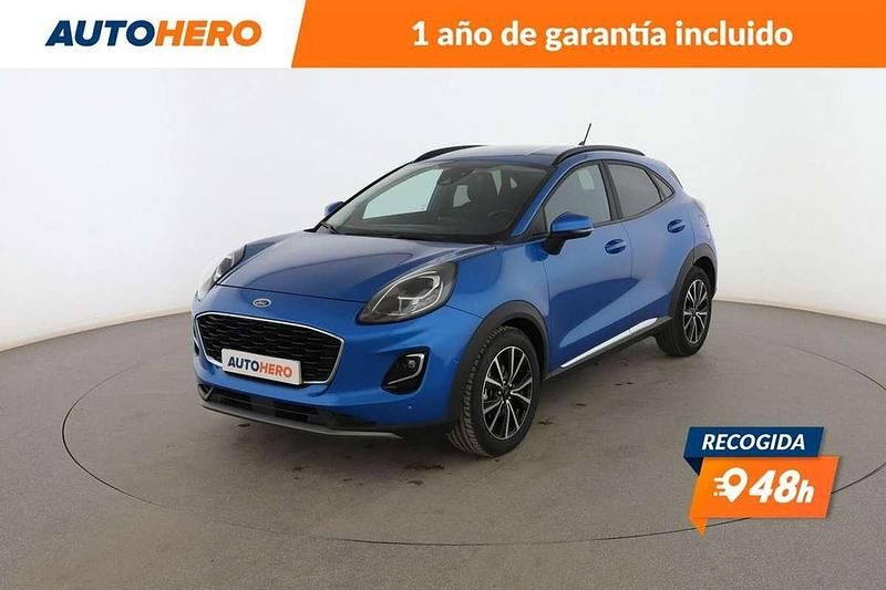 Azul Usado 2022 Ford Puma Titanium SUV | 18.094 € (Precio justo) - Imagen 1/3
