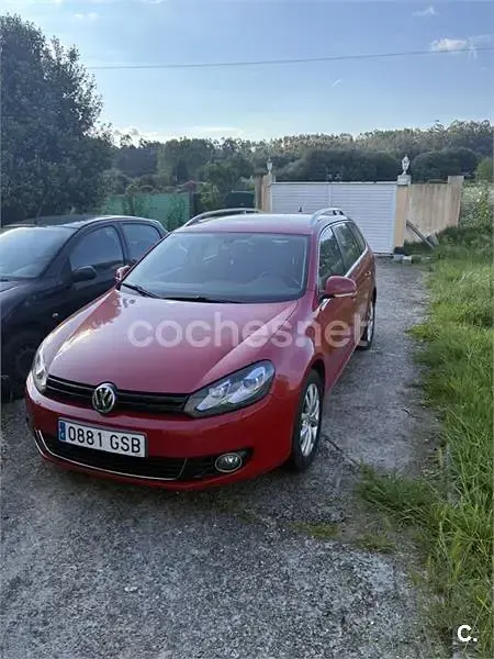 Usado VW Golf VI Advance 105 CV (77 kW) 2009 Rojo Utilitario