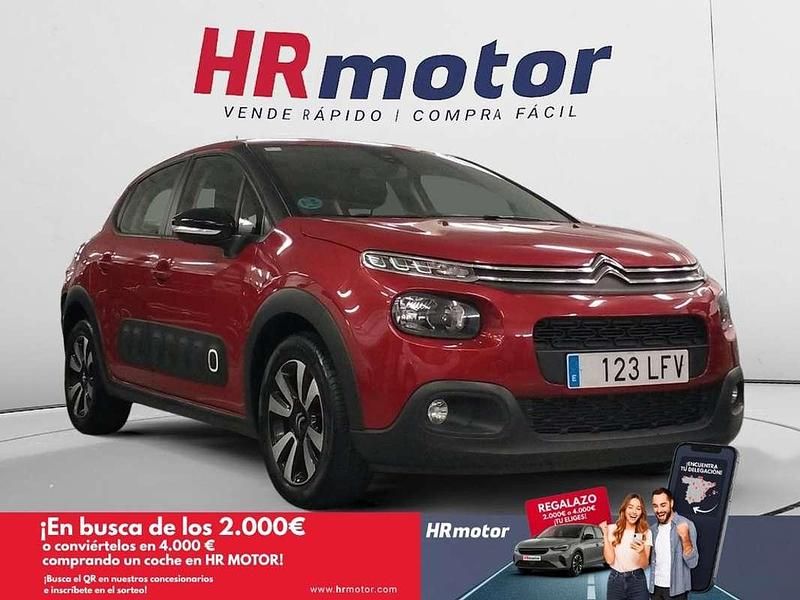Rojo Usado 2020 Citroën C3 Feel Utilitario | 9340 € (Precio justo) - Imagen 1/4