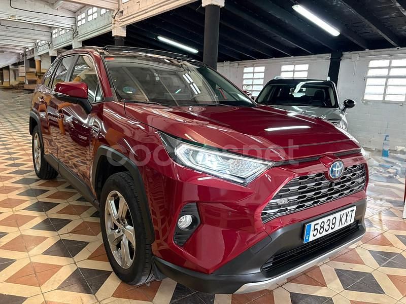 Usado Toyota RAV4 Hybrid Advance 218 CV (160 kW) 2019 Granate SUV