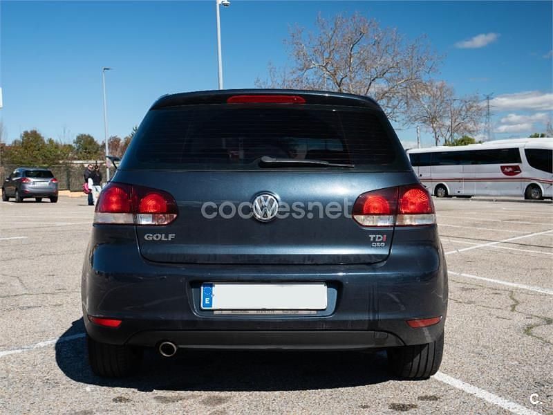 Usado VW Golf VI Advance 105 CV (77 kW) 2011 Azul Utilitario
