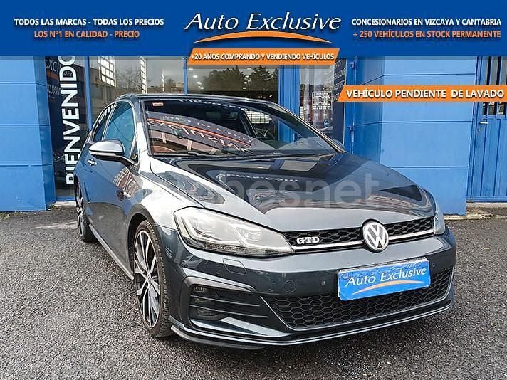 Gris / plata Usado 2018 VW Golf GTD Berlina | 16.990 € (Super precio) - Imagen 1/4