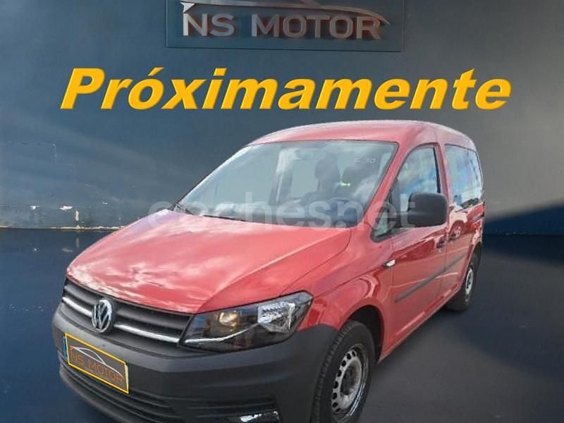 Rojo Usado 2020 VW Caddy Beach Monovolumen | 16.900 € (Un poco caro) - Imagen 1/4