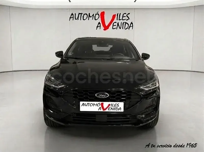 Usado Ford Focus ST-Line X 125 CV (91 kW) 2025 Negro Berlina