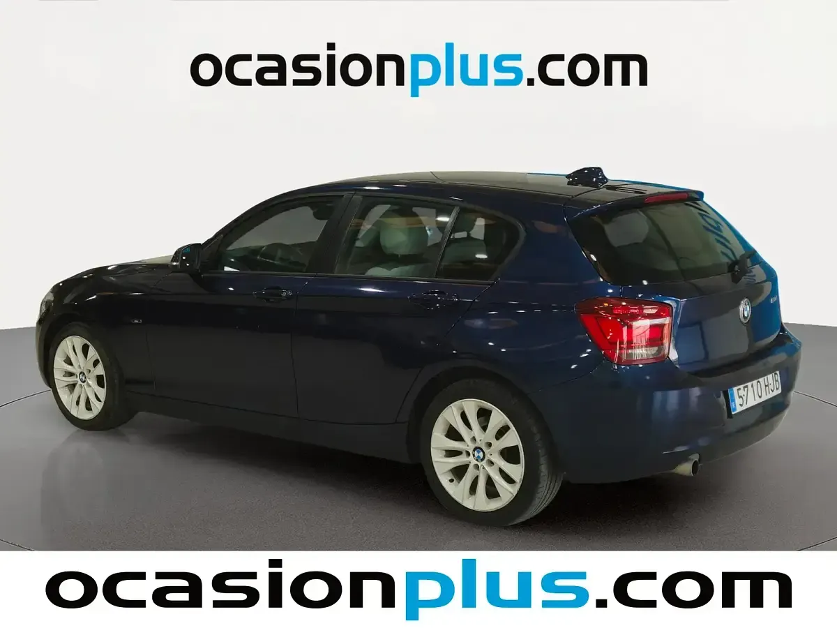 Usado BMW 118 143 CV (105 kW) 2012 Azul Utilitario