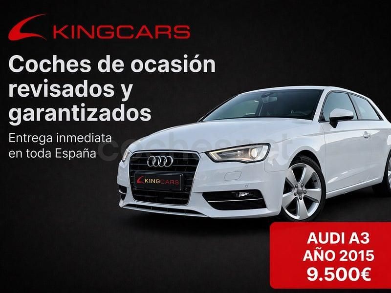 Usado Audi A3 Advanced 125 CV (91 kW) 2015 Blanco Berlina