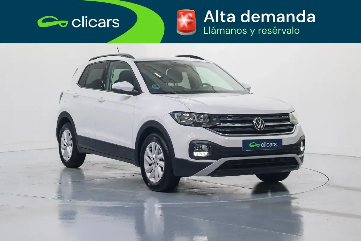 Usado VW T-Cross Advance 110 CV (80 kW) 2021 Blanco SUV