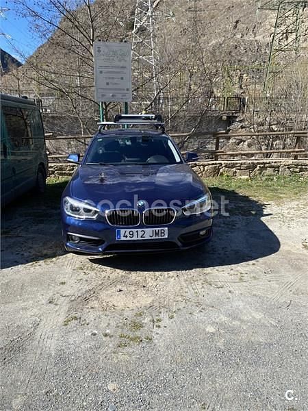 Usado BMW 116 116 CV (85 kW) 2016 Azul Utilitario