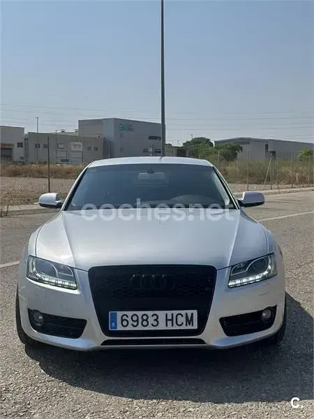 Usado Audi A5 Sportback 211 CV (155 kW) 2011 Gris / plata Utilitario