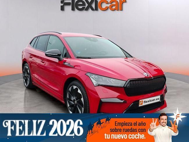 Rojo Usado 2022 Skoda Enyaq iV SportLine SUV | 29.990 € (Precio justo) - Imagen 1/4