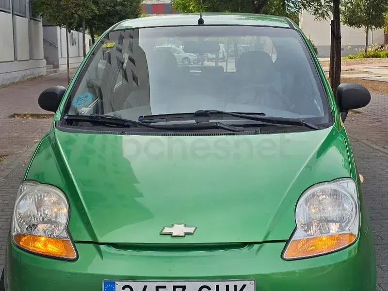 Usado Chevrolet Matiz 65 CV (47 kW) 2008 Verde Utilitario
