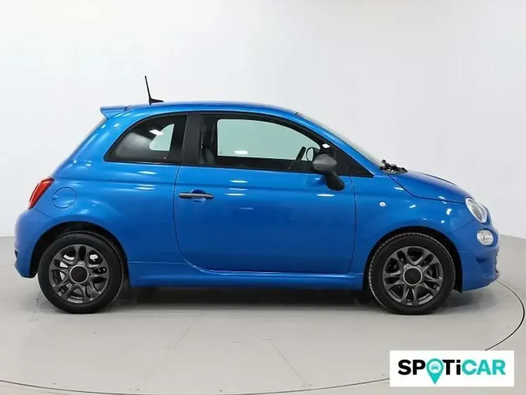 Usado Fiat 500S S 71 CV (52 kW) 2020 Azul Berlina