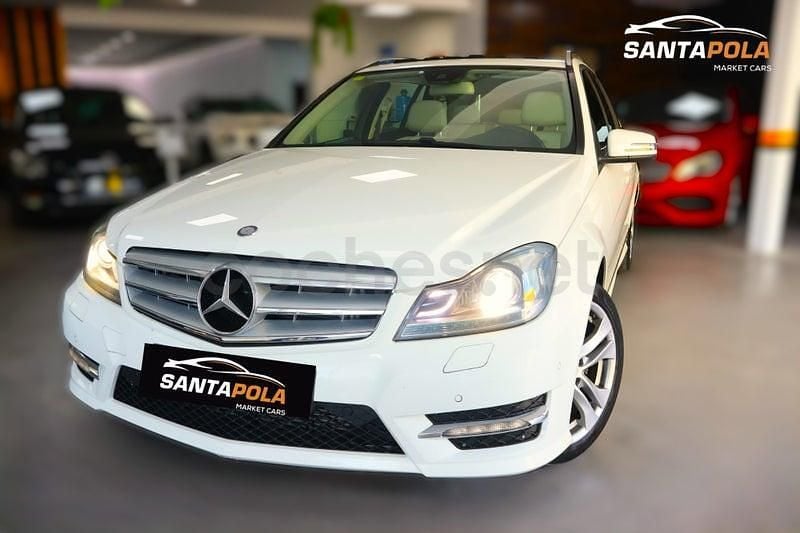 Käytetty Mercedes C250 Avantgarde 204 HP (150 kW) 2013 Valkoinen Farmari