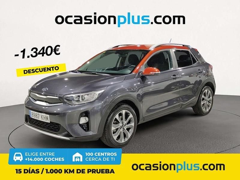 Gris Usado 2018 Kia Stonic SUV | 14.750 € (Precio justo) - Imagen 1/4