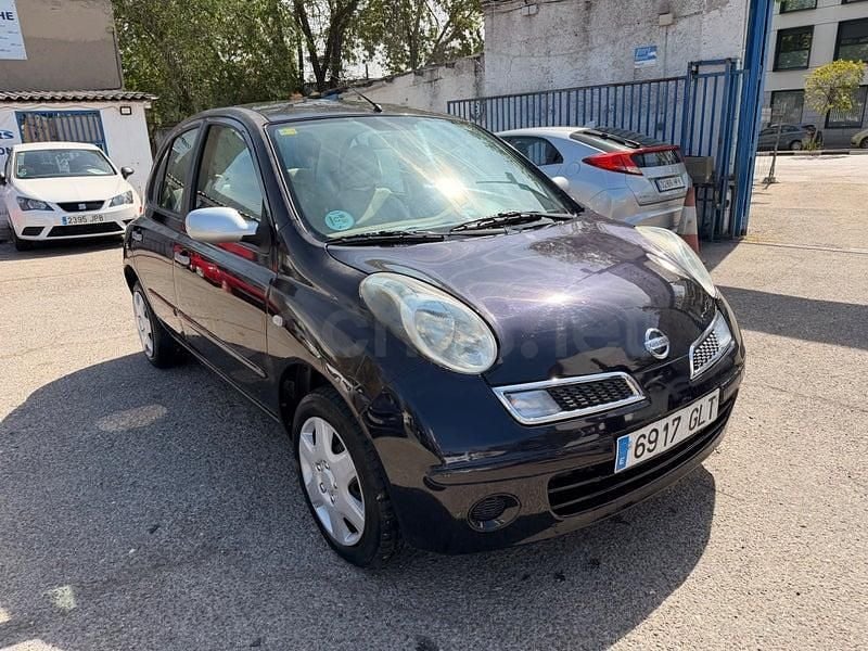 Usado Nissan Micra Acenta+ 80 CV (58 kW) 2009 Negro Berlina