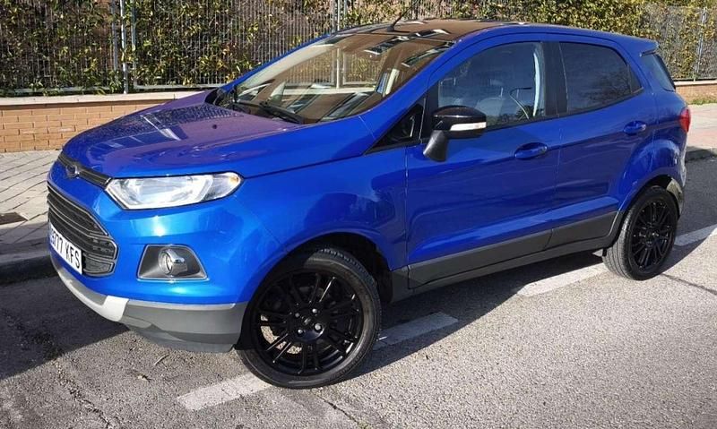 Usado Ford Ecosport Titanium S 125 CV (91 kW) 2017 Azul SUV