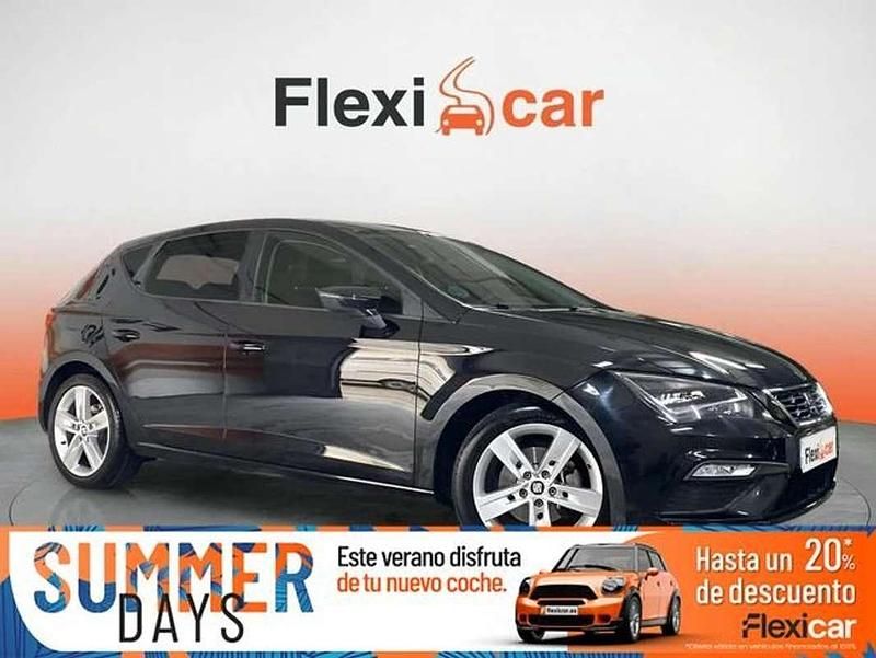 Negro Usado 2019 Seat Leon FR Berlina | 13.490 € (Super precio) - Imagen 1/4