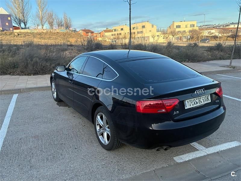 Usado Audi A5 Sportback 143 CV (105 kW) 2012 Negro Utilitario