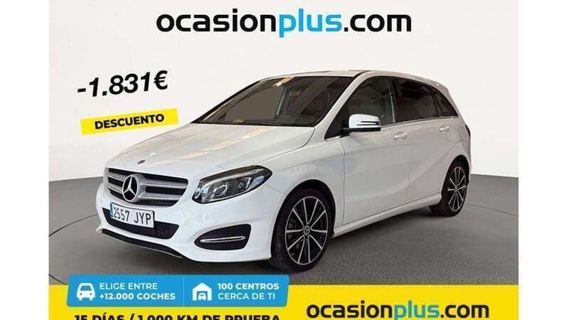 Blanco Usado 2017 Mercedes B200 Monovolumen | 20.150 € (Precio justo) - Imagen 1/4
