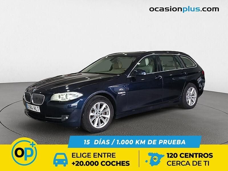 Azul Usado 2012 BMW 525 Familiar | 13.700 € (Precio justo) - Imagen 1/4