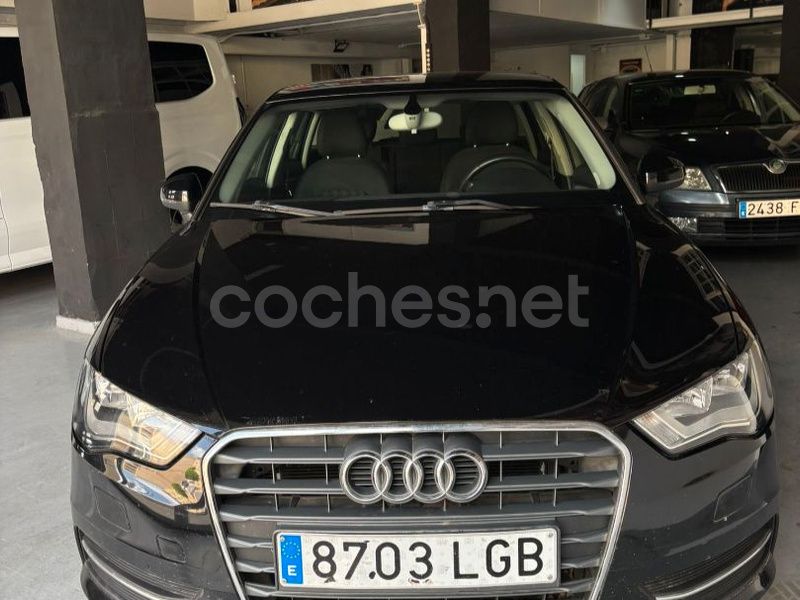 Negro Usado 2014 Audi A3 Sportback Berlina | 13.100 € (Buen precio) - Imagen 1/4