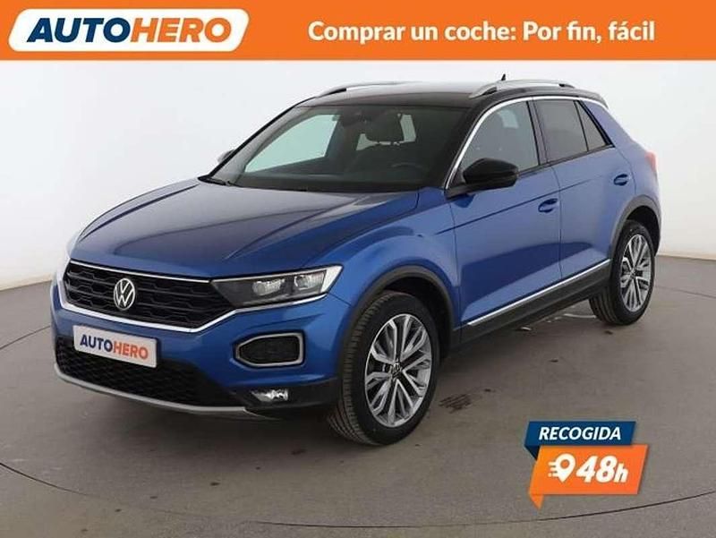 Azul Usado 2020 VW T-Roc Sport SUV | 20.666 € (Buen precio) - Imagen 1/3