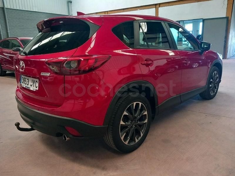 Brugt Mazda CX-5 Style 150 HK (110 kW) 2017 Rød SUV