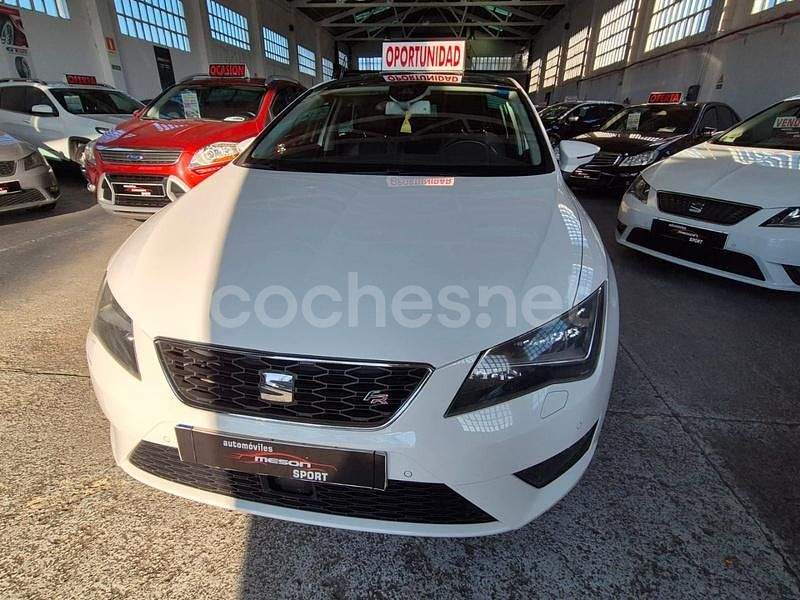 Blanco Usado 2014 Seat Leon FR Berlina | 13.990 € (Precio justo) - Imagen 1/4