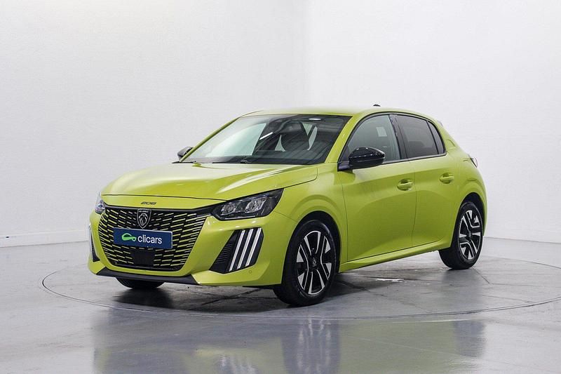 Usado Peugeot 208 Allure 100 CV (73 kW) 2025 Amarillo Utilitario
